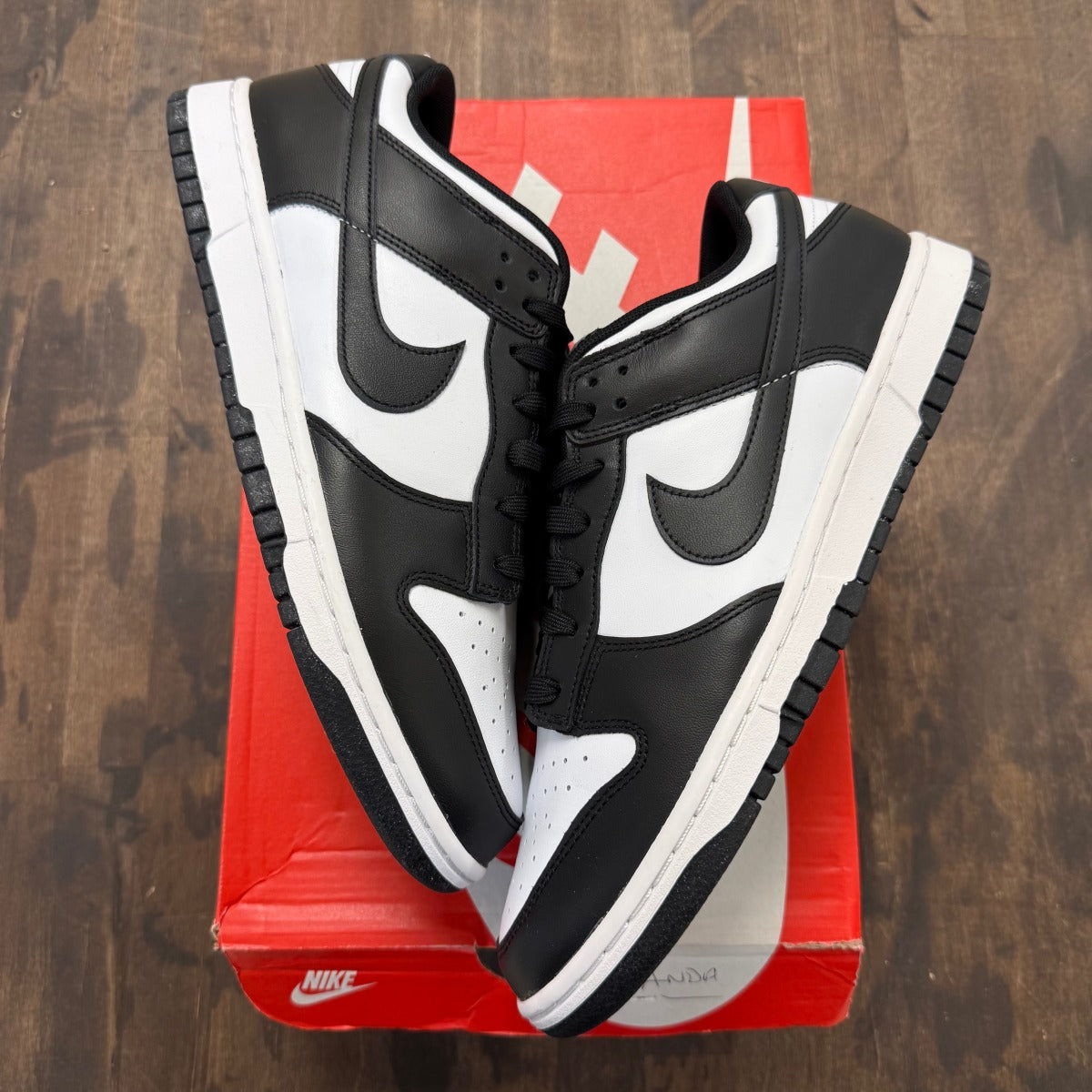 Nike Dunk Low Retro White Black Panda - Image 1