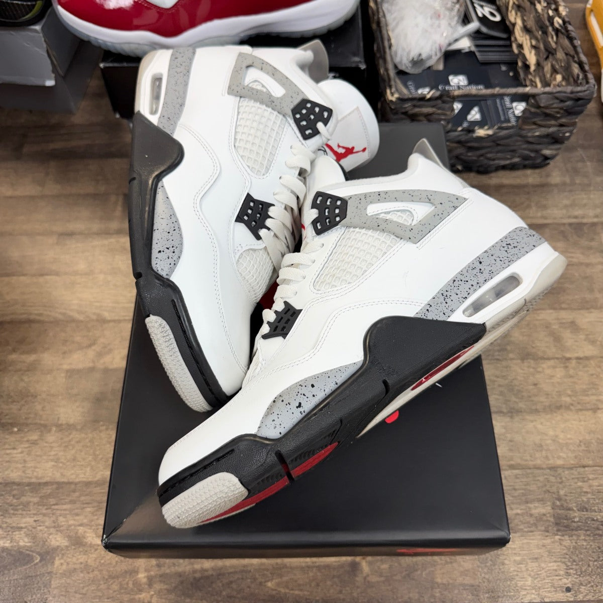 Jordan 4 Retro White Cement (2025) - Image 1