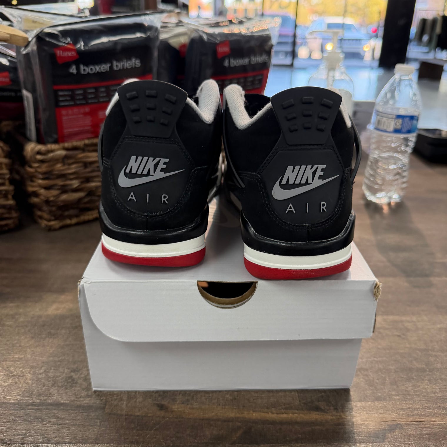 Bred Jordan 4 (2019) (GS) (USED, No Box)