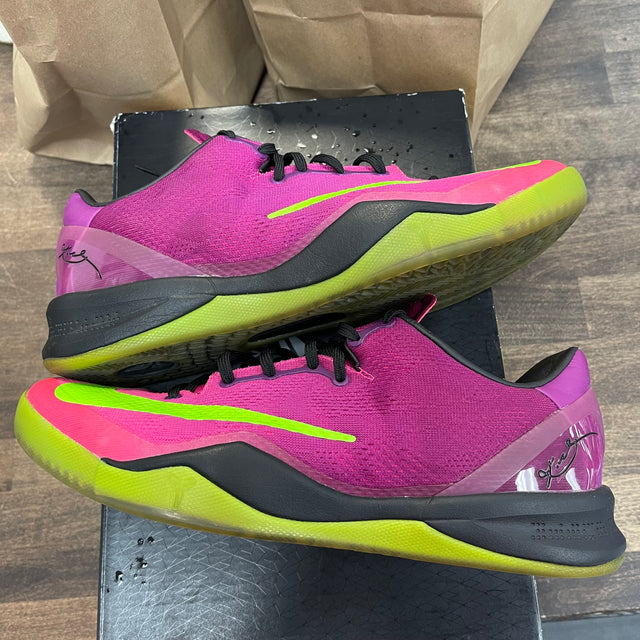 Kobe 8 Mambacurial Electric Green (USED, Replacement Box)