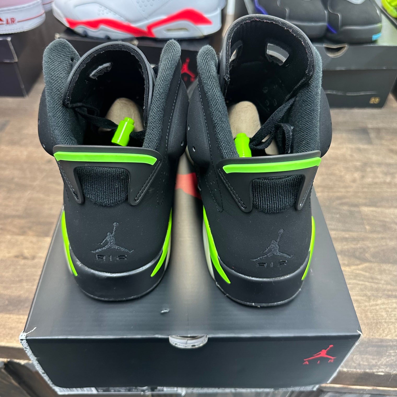 Electric Green Jordan 6 Retro (USED)