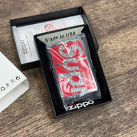 Supreme Swarovski Zippo