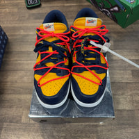 Off-White University Gold Nike Dunk Low (USED)