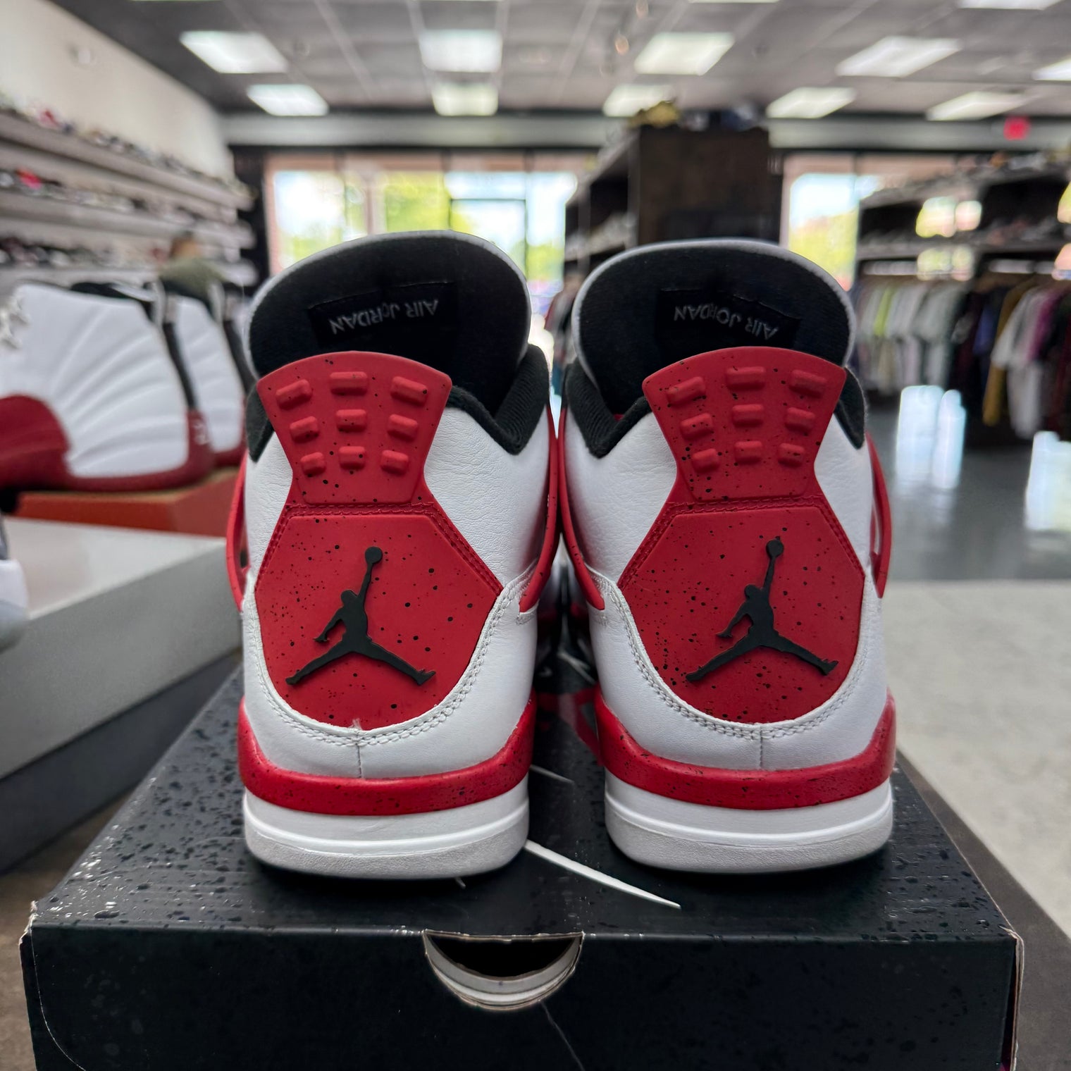 Red Cement Jordan 4 (USED)