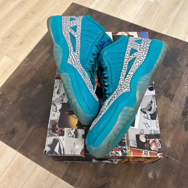 Jordan 11 Retro Low IE Rio Teal - Image 1