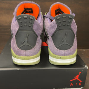 Jordan 4 Retro Canyon Purple (Women's) - Image 5