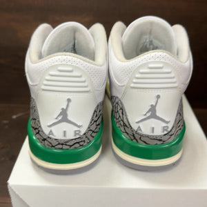Jordan 3 Retro Lucky Green (Women's) Size 9W (Pre-Owned) - Image 5