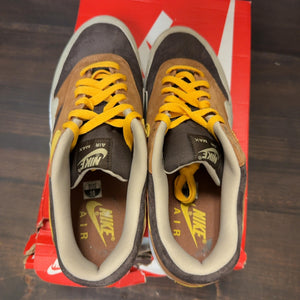Nike Air Max 1 PRM Duck Pecan Yellow Ochre Size 10 (Pre-Owned) - Image 5