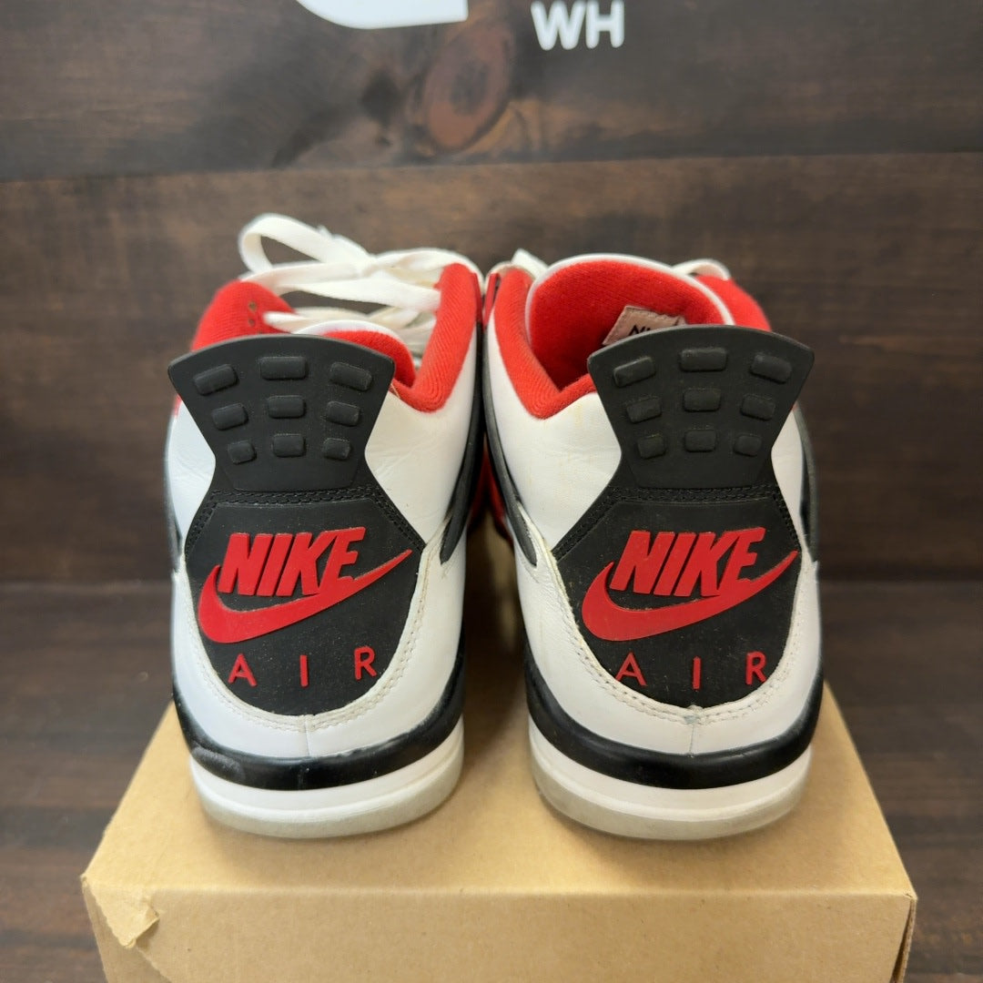 Jordan 4 Retro Fire Red (2020) Size 11.5 (Pre-Owned) - Image 4