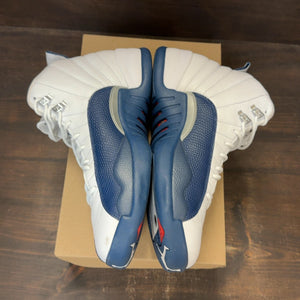 Jordan 12 Retro French Blue (2025) Size 10.5 (Pre-Owned) - Image 4
