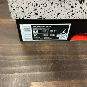 Jordan 4 Retro Bred Reimagined Size 8.5 (Pre-Owned) - aux