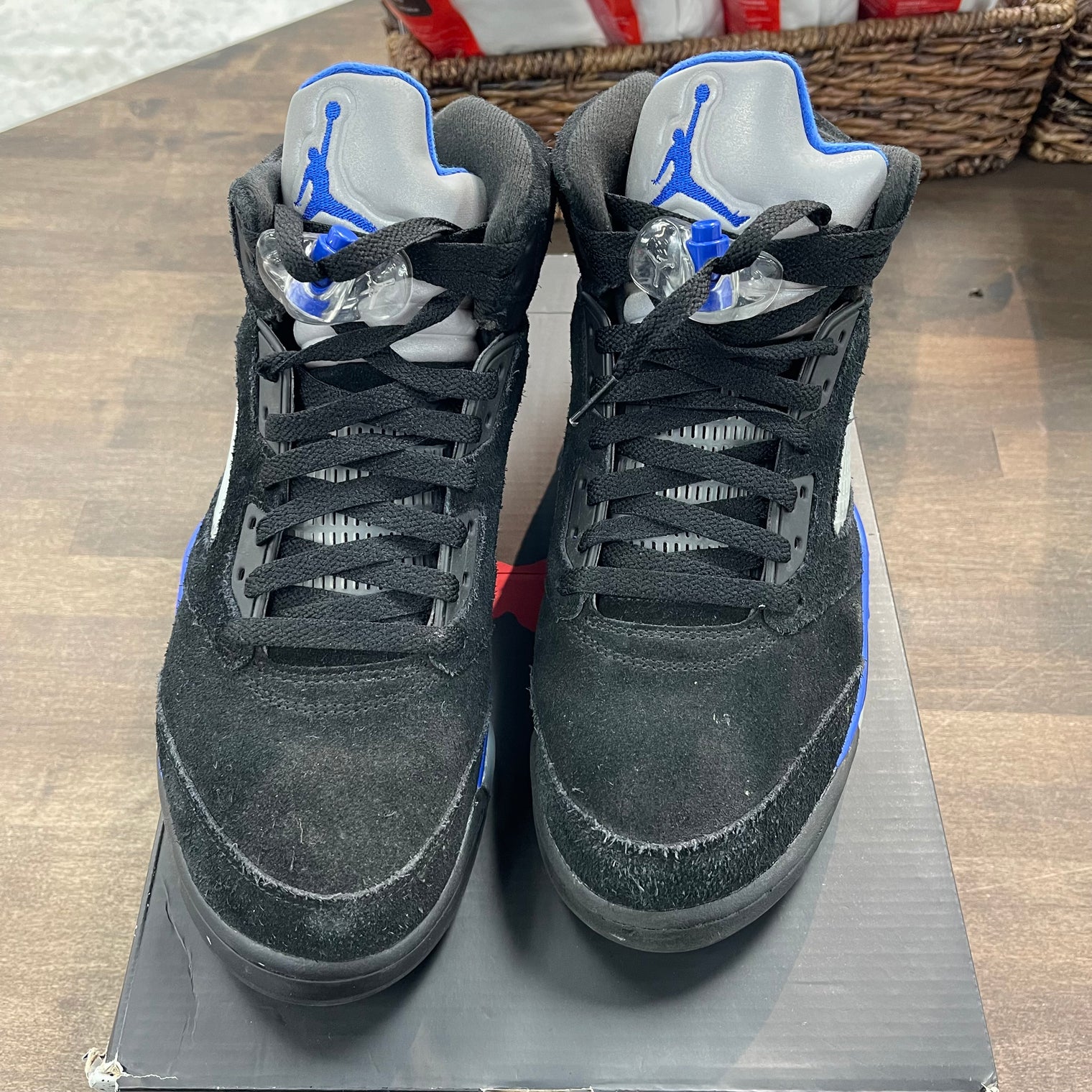 Racer Blue Jordan 5 (USED)