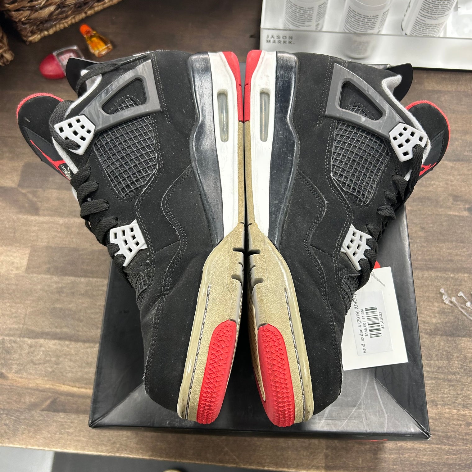 Bred Jordan 4 (2019) (USED)