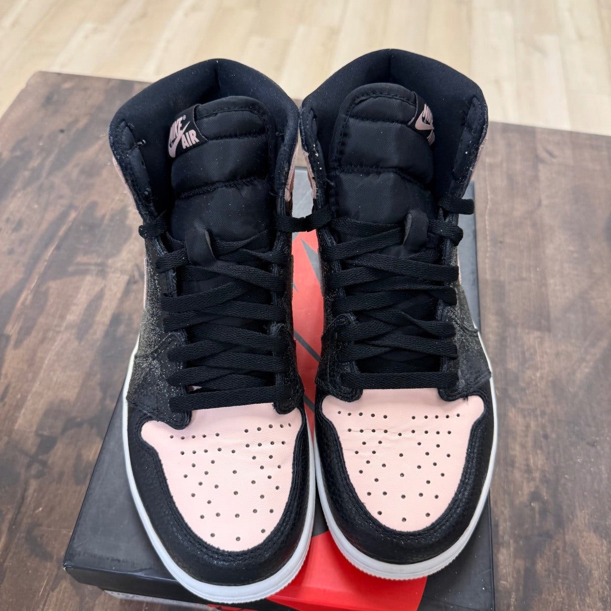 Jordan 1 Retro High Black Crimson Tint - Image 2
