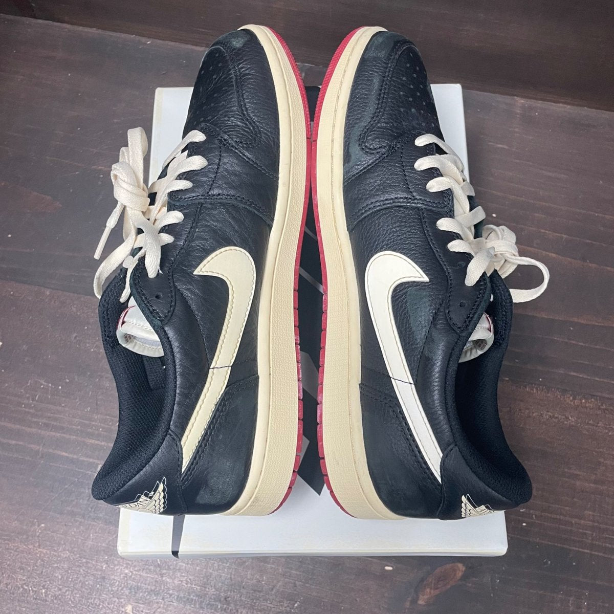 Jordan 1 Retro Low OG Nigel Sylvester Better With Time Size 11 (Pre-Owned) - box