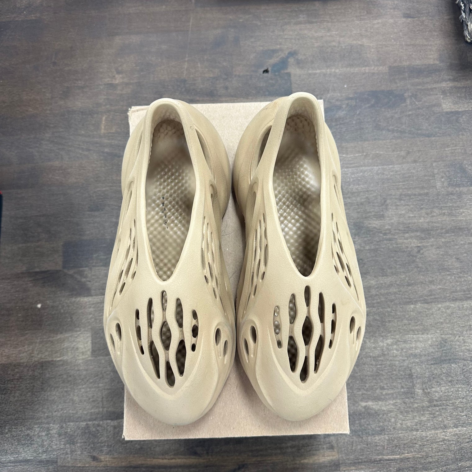 Ochre adidas Yeezy Foam RNNR (USED)