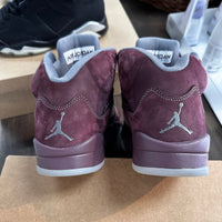 Burgundy Jordan 5 (USED,No Box)