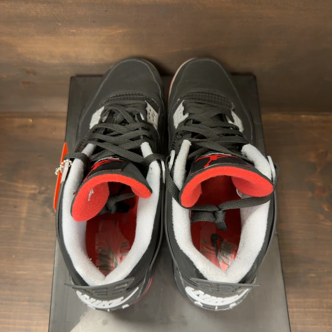 Jordan 4 Retro Bred (2019) Size 13 (Pre-Owned)