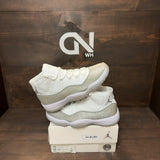 Jordan 11 Retro White Metallic Silver (Women's) - Image 1