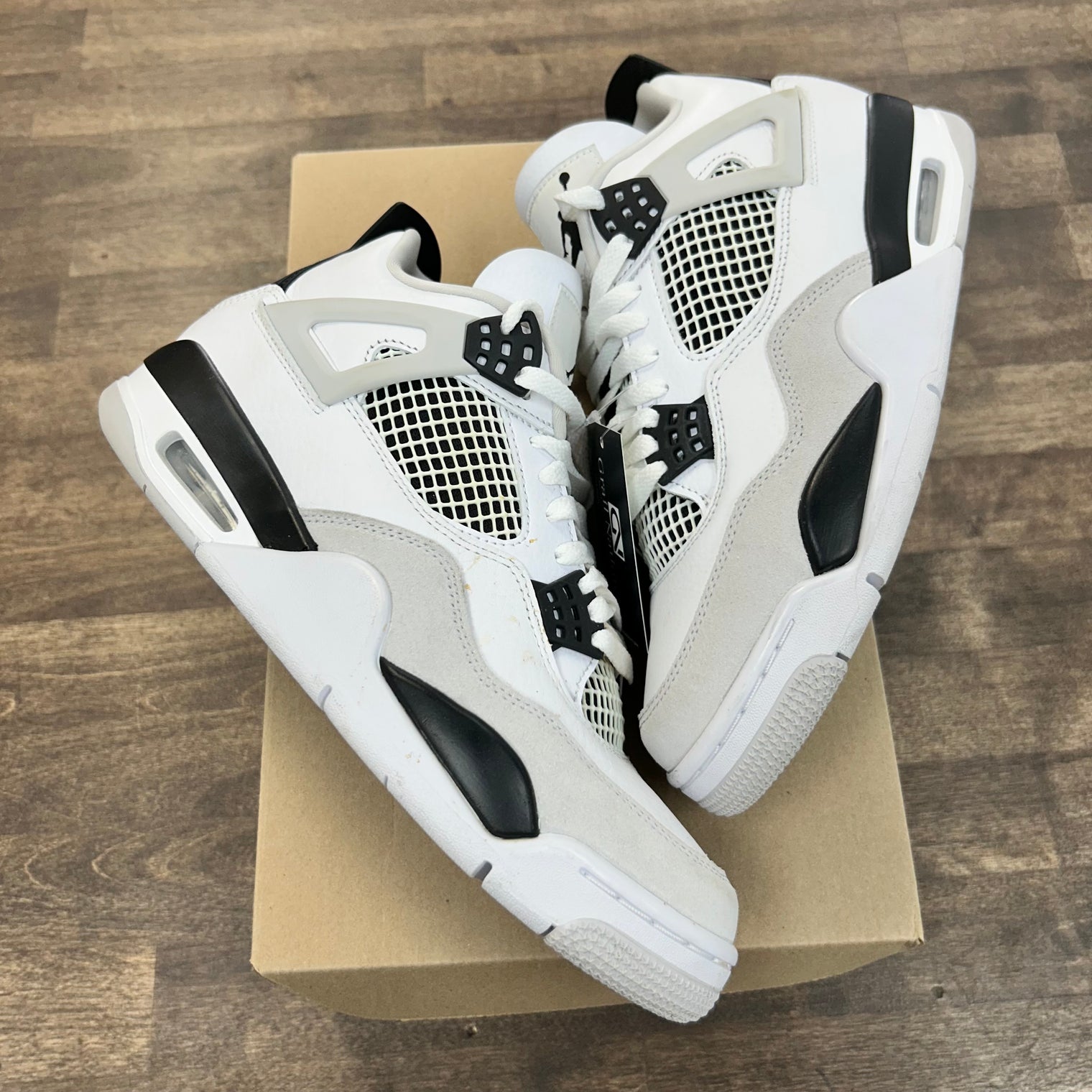 Military Black Jordan 4 (USED, No Box)