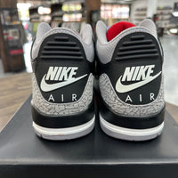 Black Cement Jordan 3 (2024) (Lightly Worn)