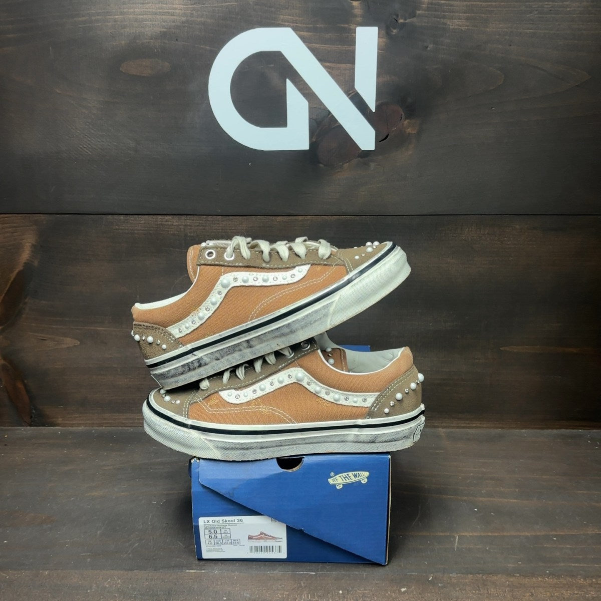 Vans LX Old Skool 36 Pearlized Pack Vintage Cocoa Brown - Image 1