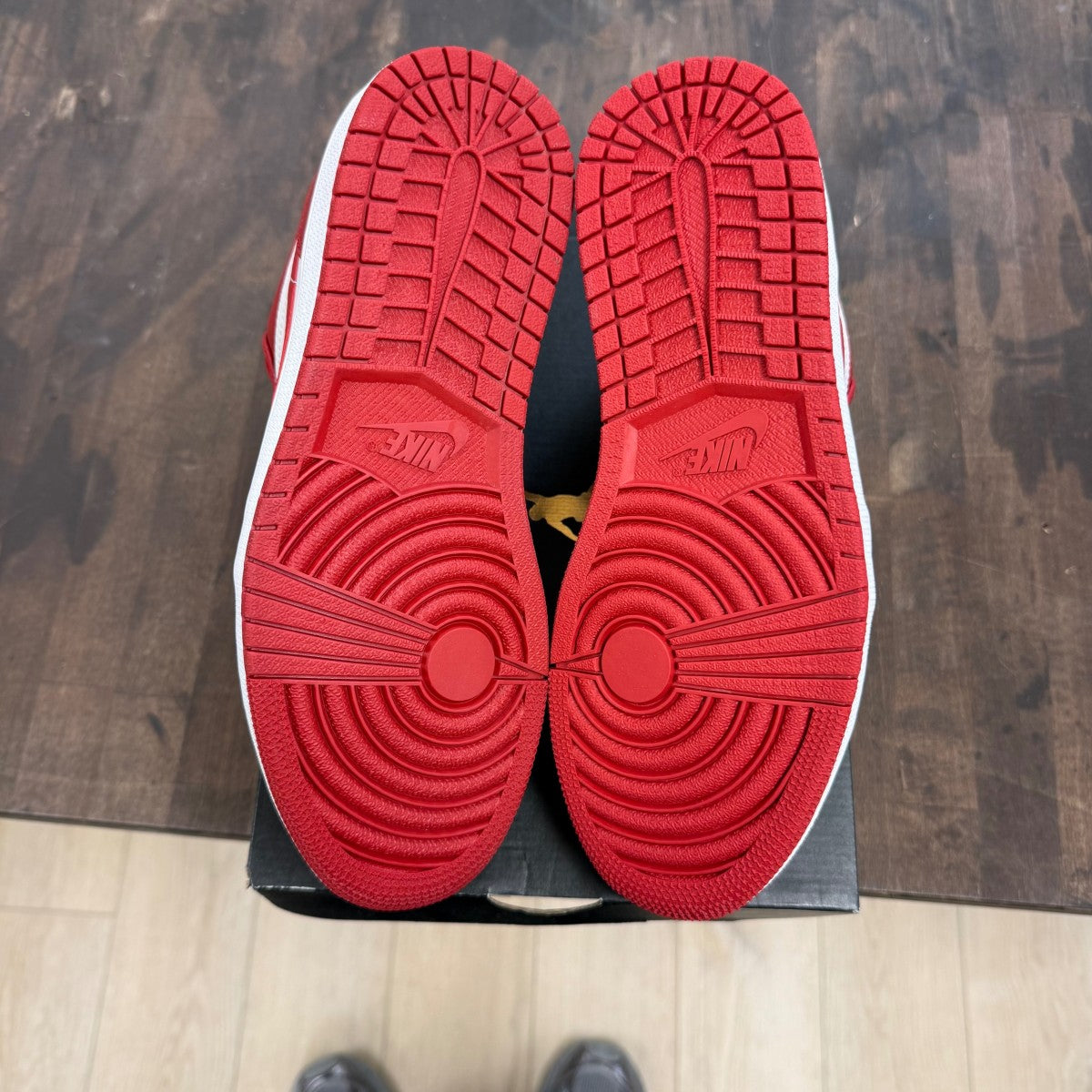 Jordan 1 Low Gym Red White - Image 5