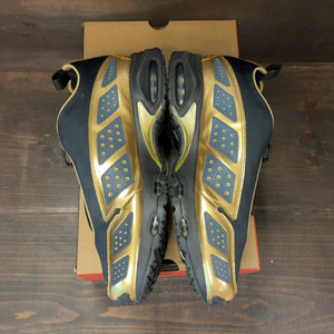 Nike Air Max Sunder Black Dark Smoke Grey Metallic Gold (Women's) - Image 4