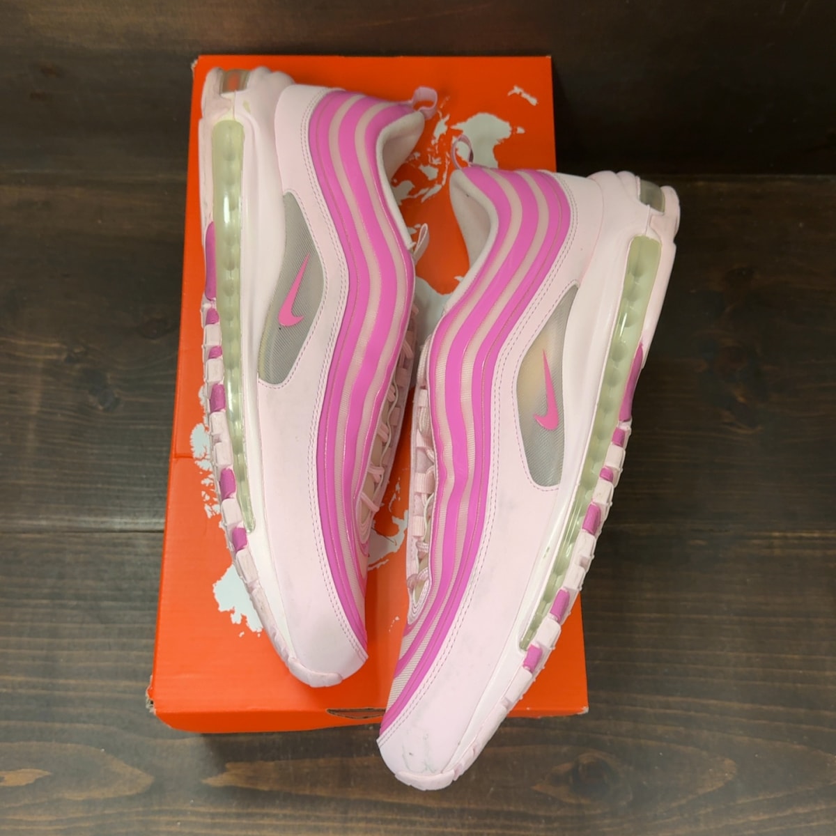 Nike Air Max 97 Pink Foam Size 15 (Pre-Owned) - Image 2