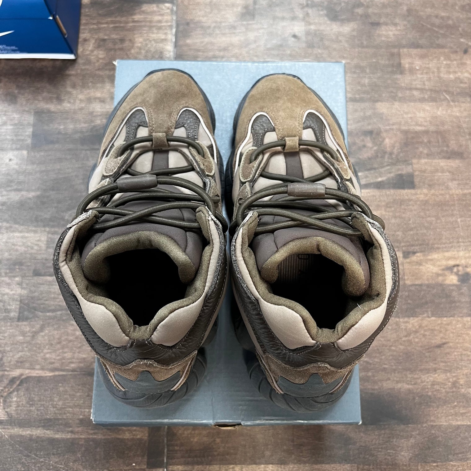 Taupe Black Yeezy 500 High (USED)