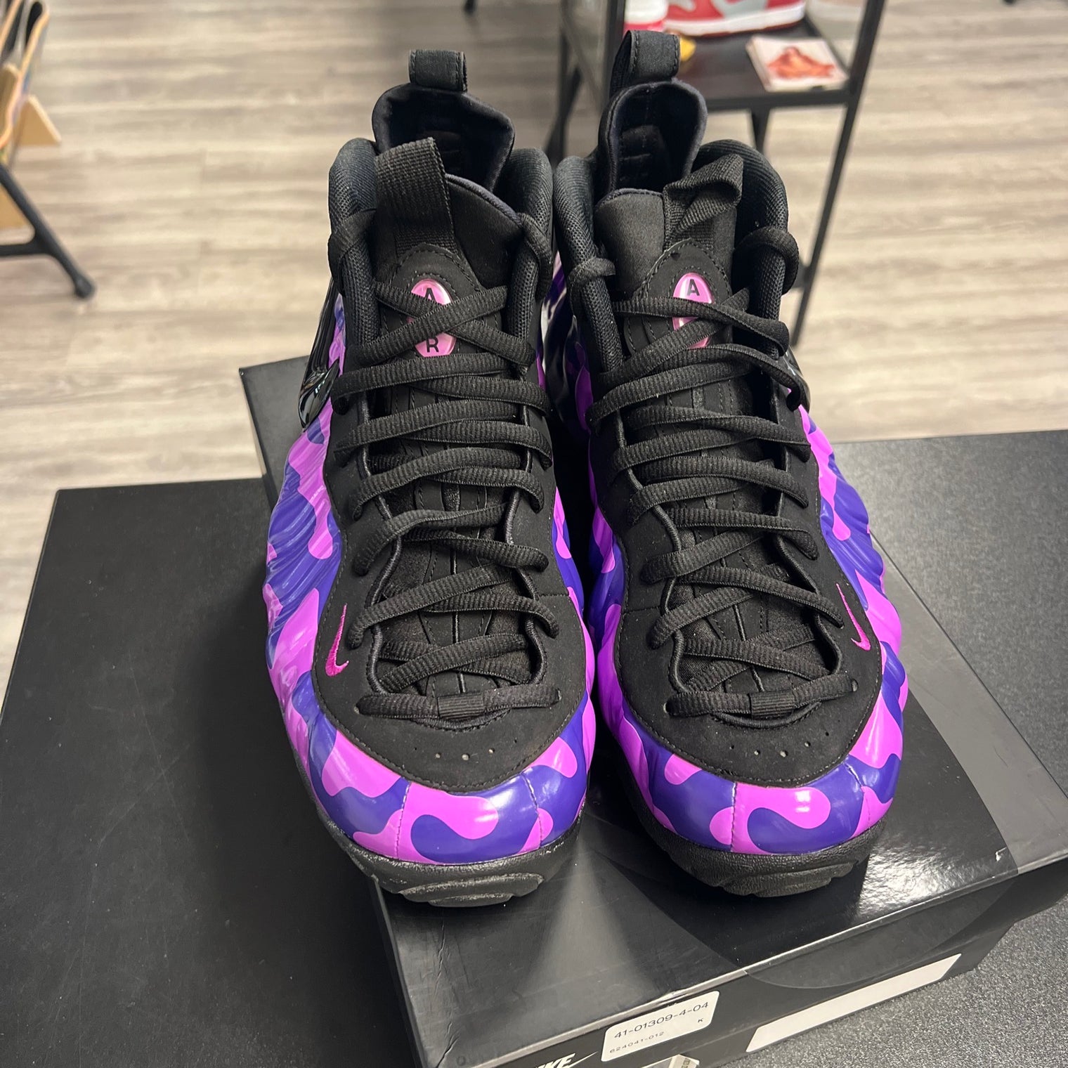 Purple Camo Foamposite (USED)