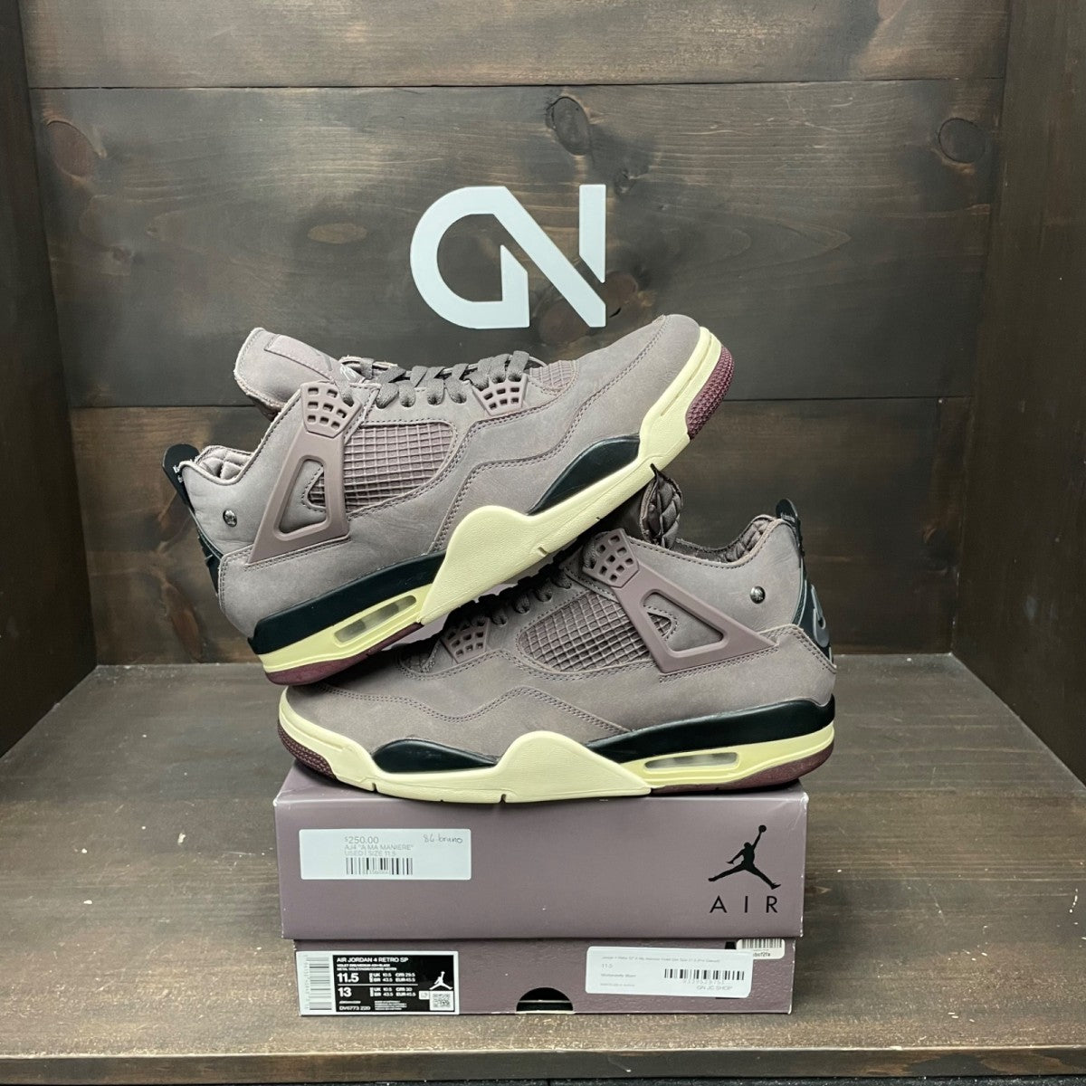Jordan 4 Retro SP A Ma Maniére Violet Ore - Image 1