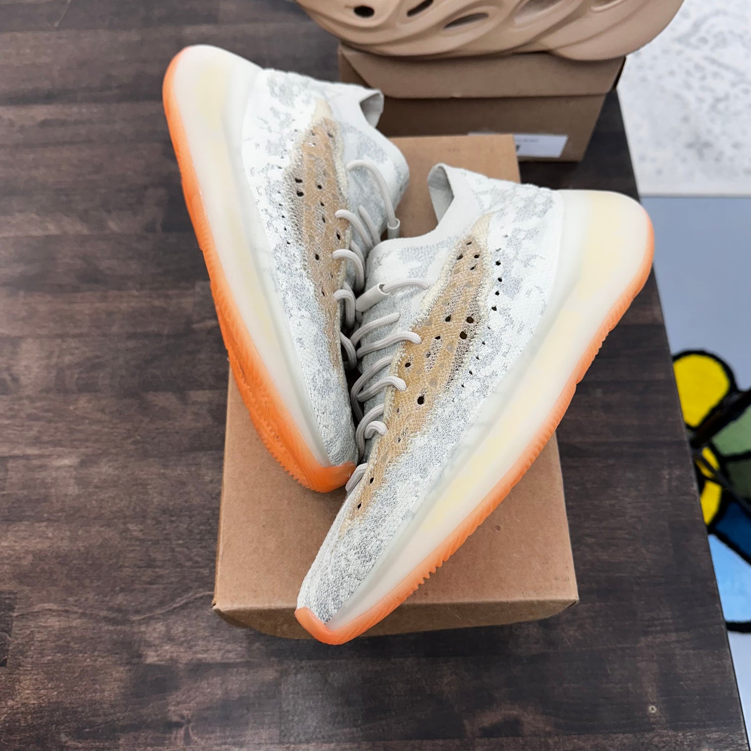 Yecoraite Reflective Yeezy 380 (USED, No Box)