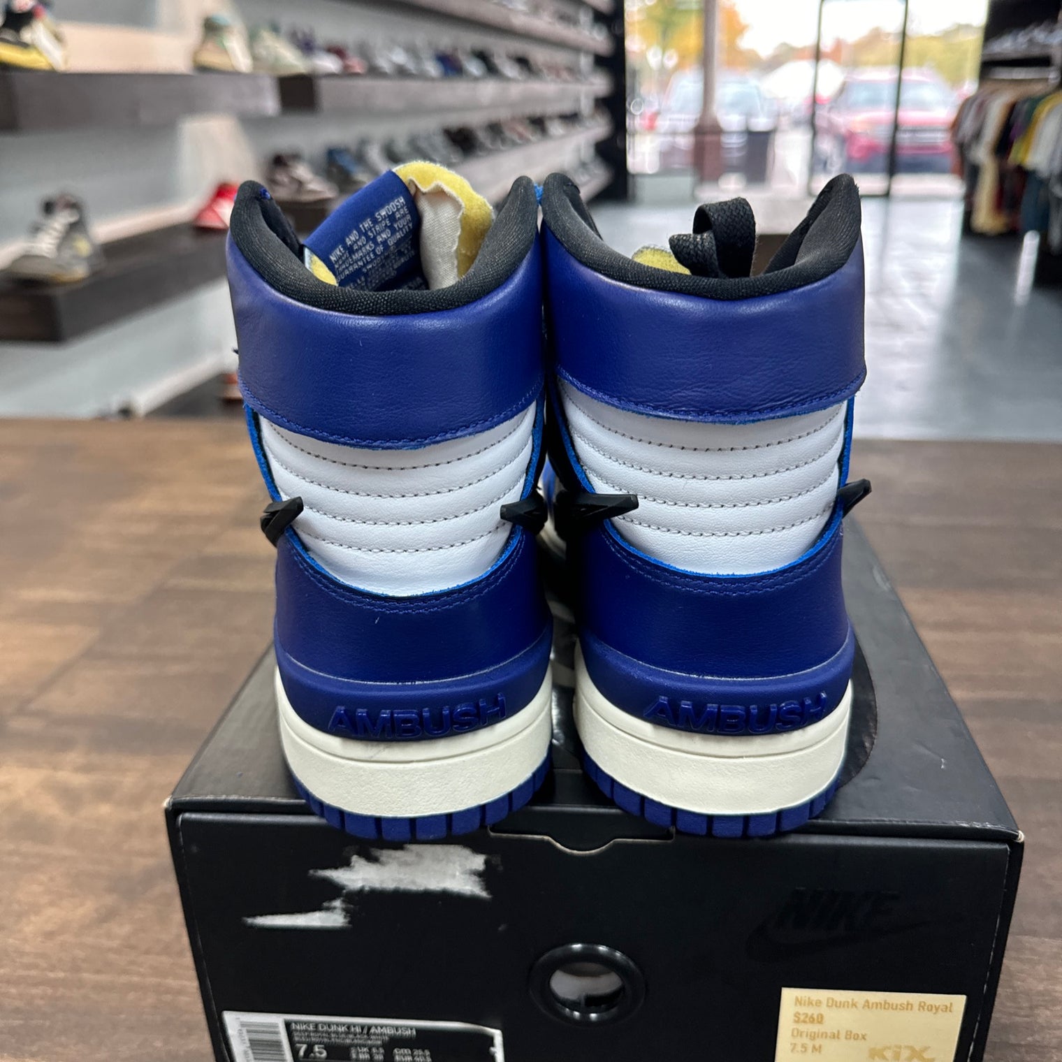 Ambush Deep Royal Dunk High (USED)