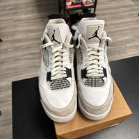 Jordan 4 Retro Military Black (USED, no box)