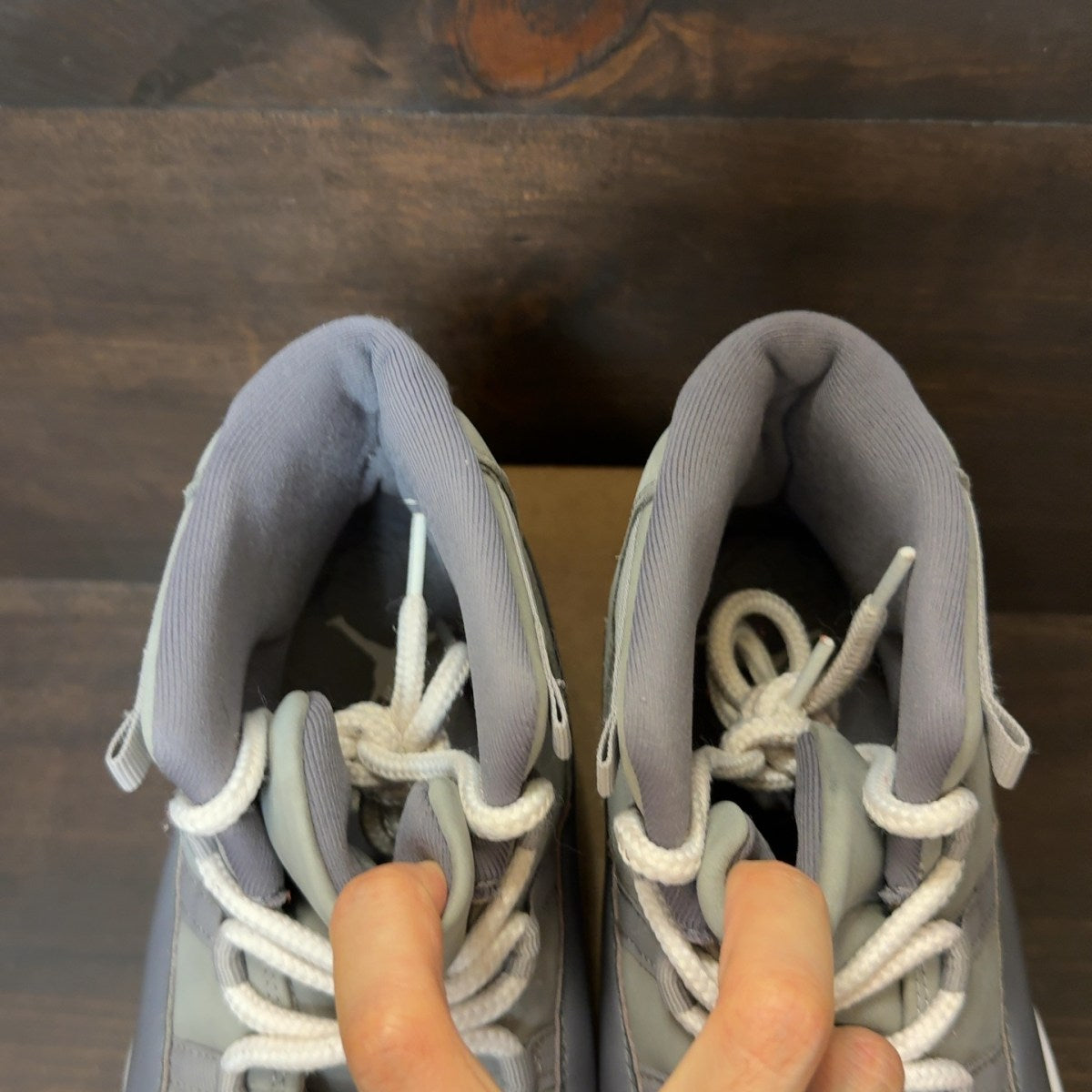 Jordan 11 Retro Cool Grey (2021) Size 12 (Pre-Owned) - Image 4