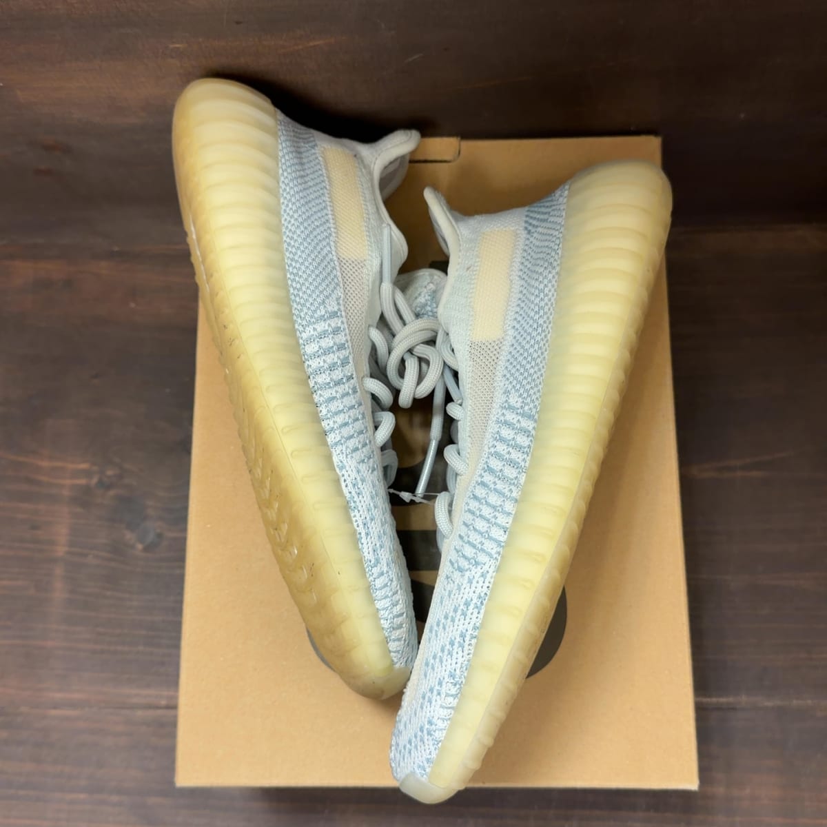 adidas Yeezy Boost 350 V2 Cloud White (Non-Reflective) Size 6 (Pre-Owned) - back