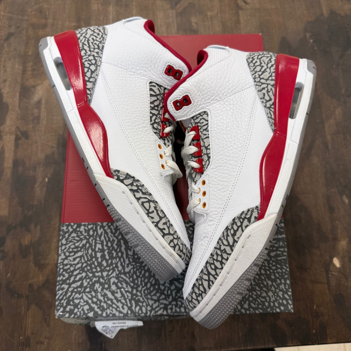 Jordan 3 Retro Cardinal Red - Image 1