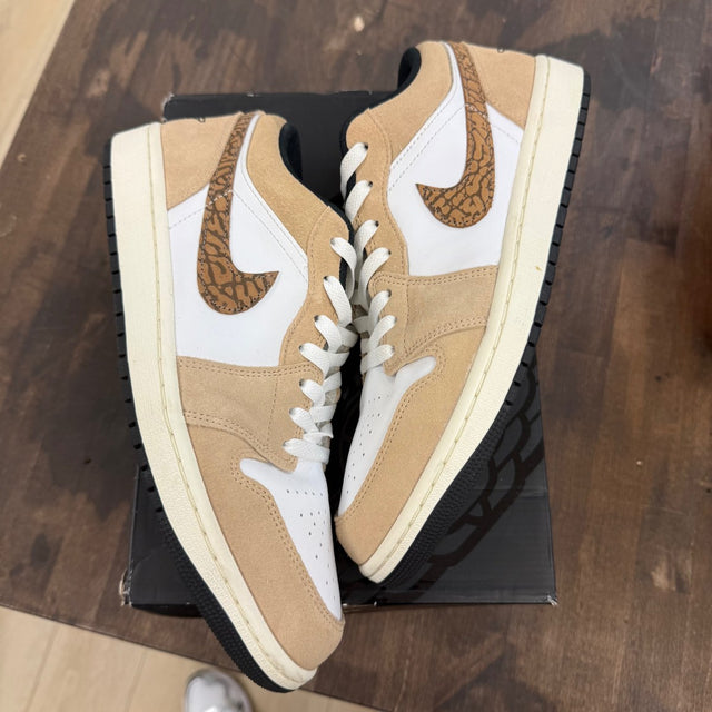 Jordan 1 Low SE Brown Elephant - Image 1