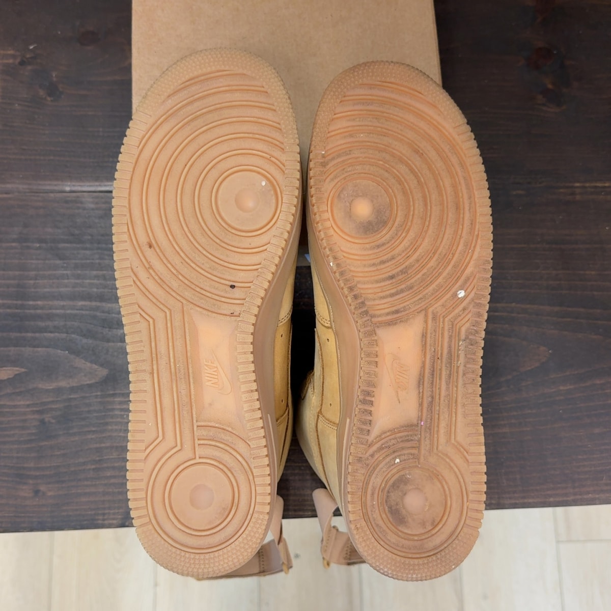 Nike Air Force 1 High Wheat (2015) Size 13 (Pre-Owned) - Image 8