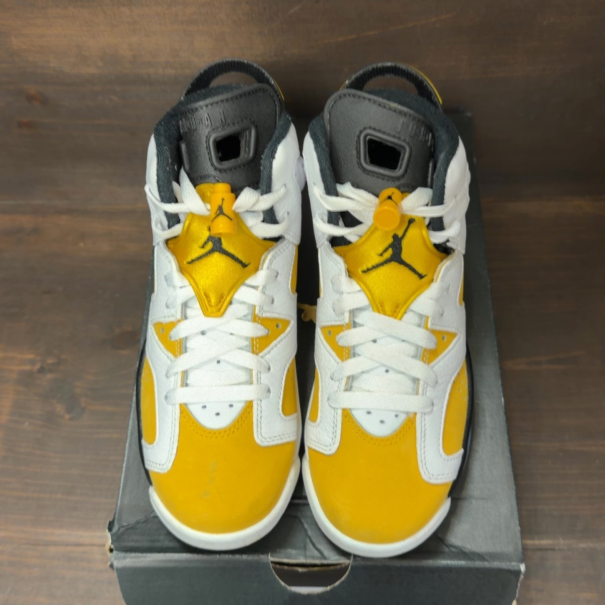 Jordan 6 Retro Yellow Ochre (GS) - Image 3