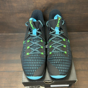 Nike LeBron Witness 5 Black Light Blue Fury - Image 3