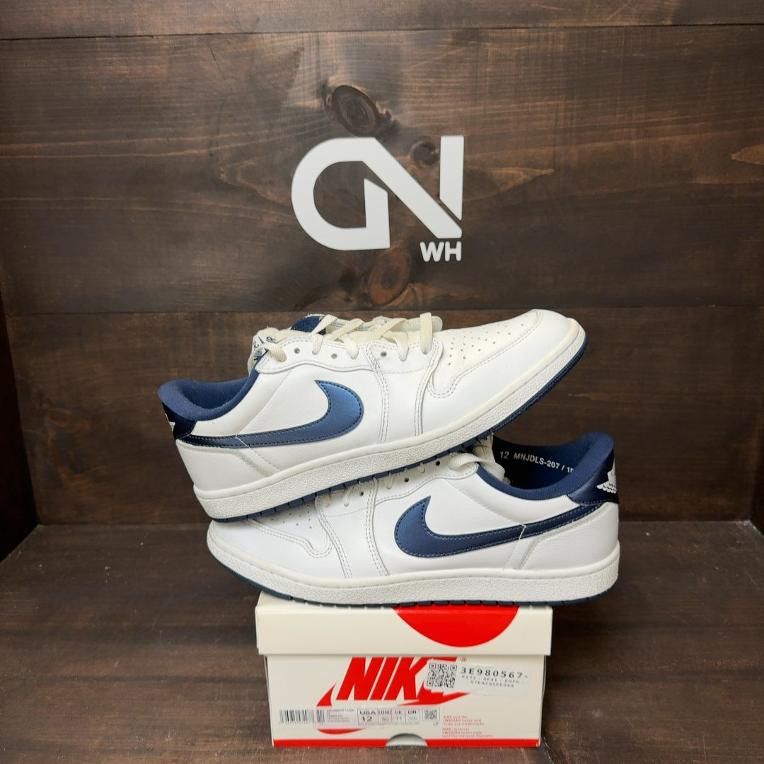 Jordan 1 Retro Low '85 Metallic Blue - Image 1