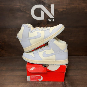 Nike Dunk High Sail Football Grey (Women's) - Image 1