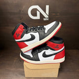 Jordan 1 Retro High OG Black Toe Reimagined Size 10 (Pre-Owned) - Image 1