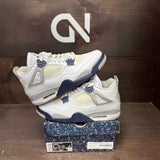 Jordan 4 Retro Midnight Navy Size 9 (Pre-Owned) - front