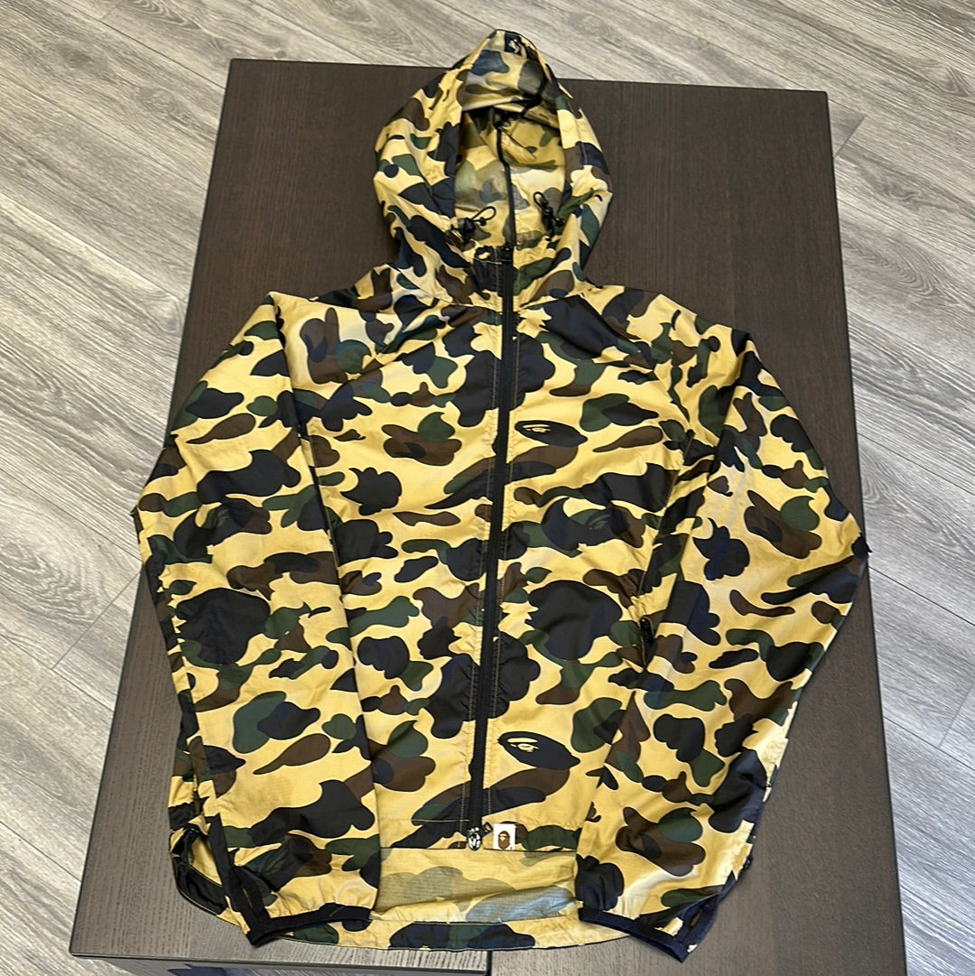 Bape Green Camo Shell Jacket (Used)