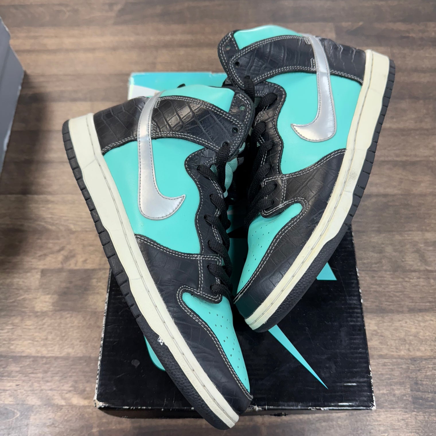 Diamond Supply SB Dunk High (USED, Separation)