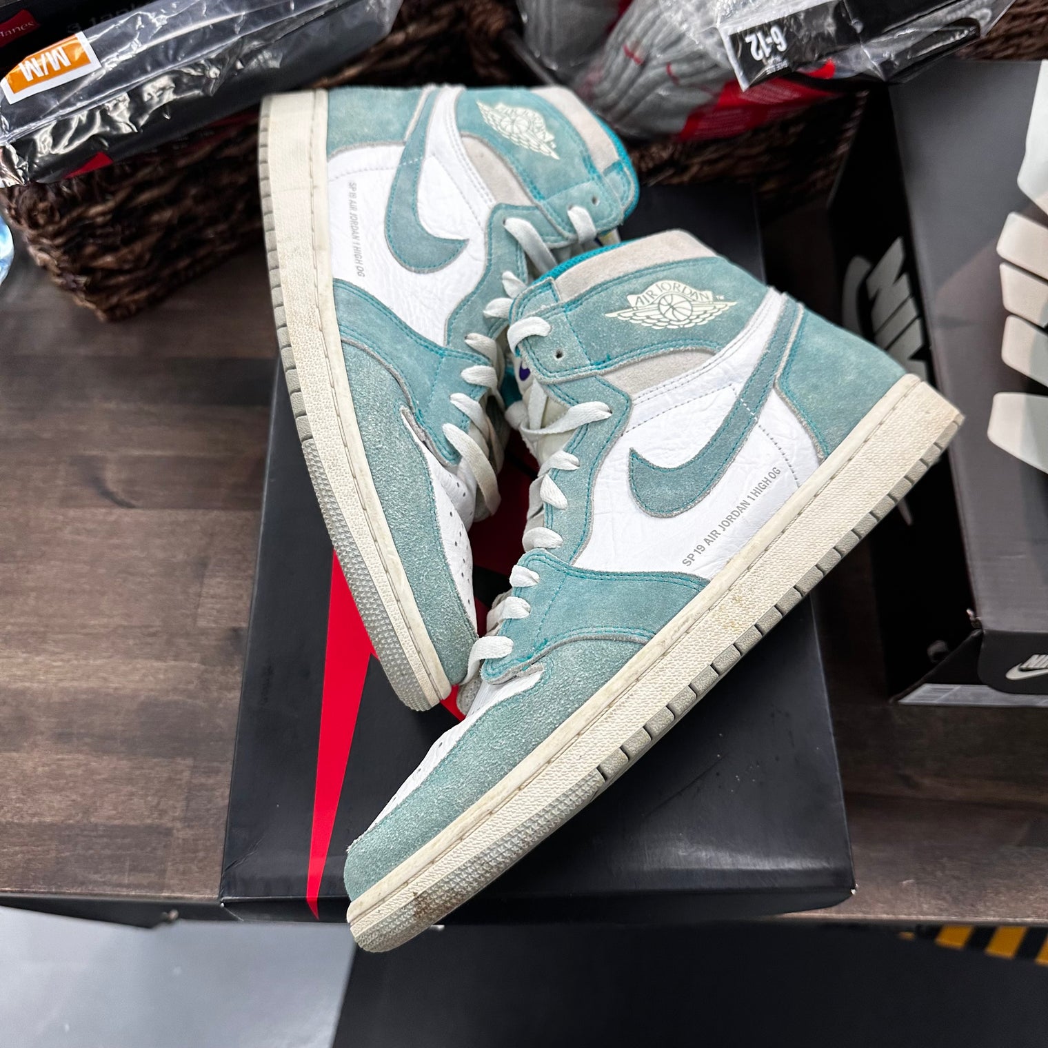 Turbo Green Jordan 1 High (USED)
