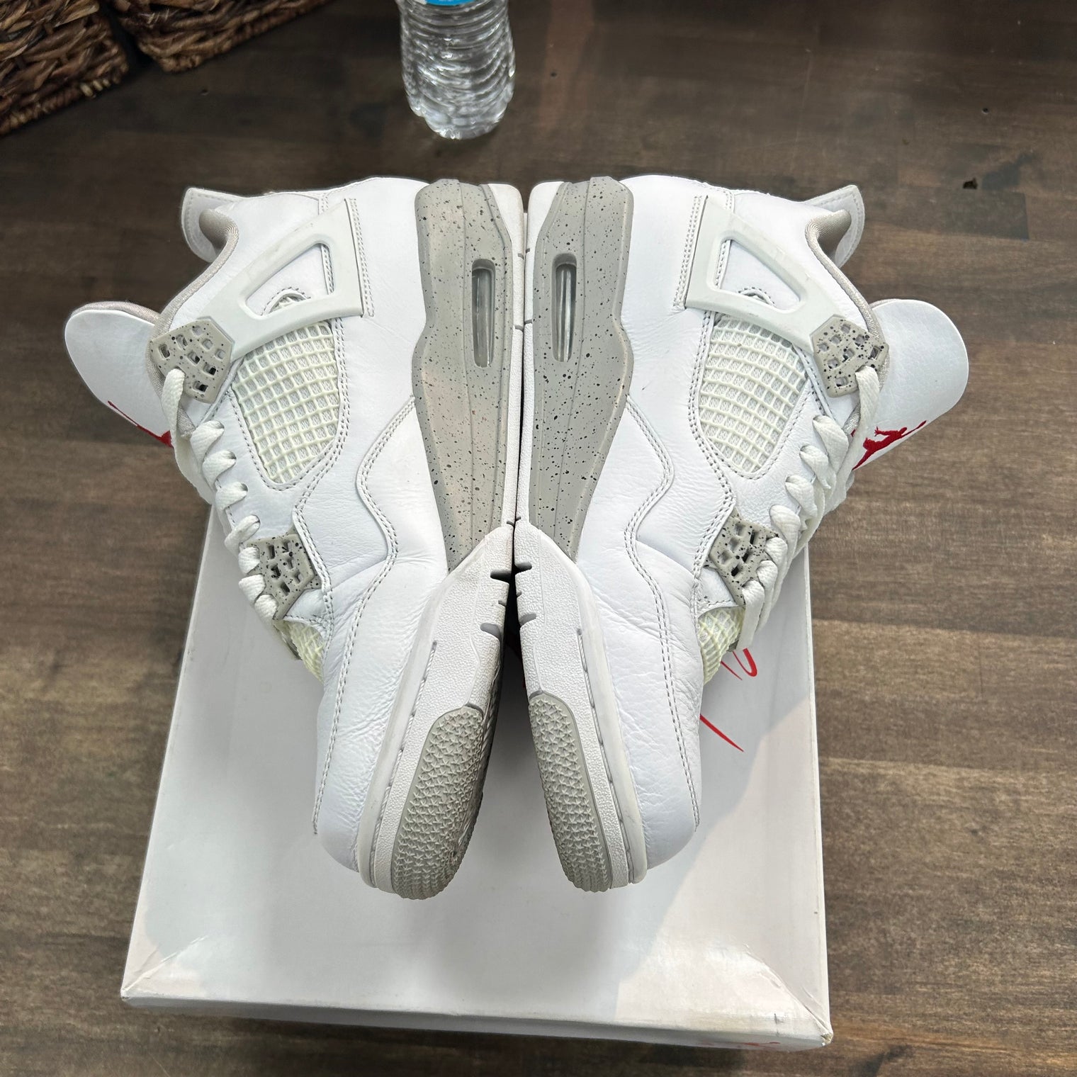 Jordan 4 Retro White Oreo (2021) (US 8.5) (USED)